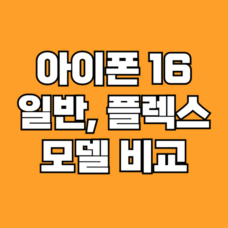 아이폰 16 플러스