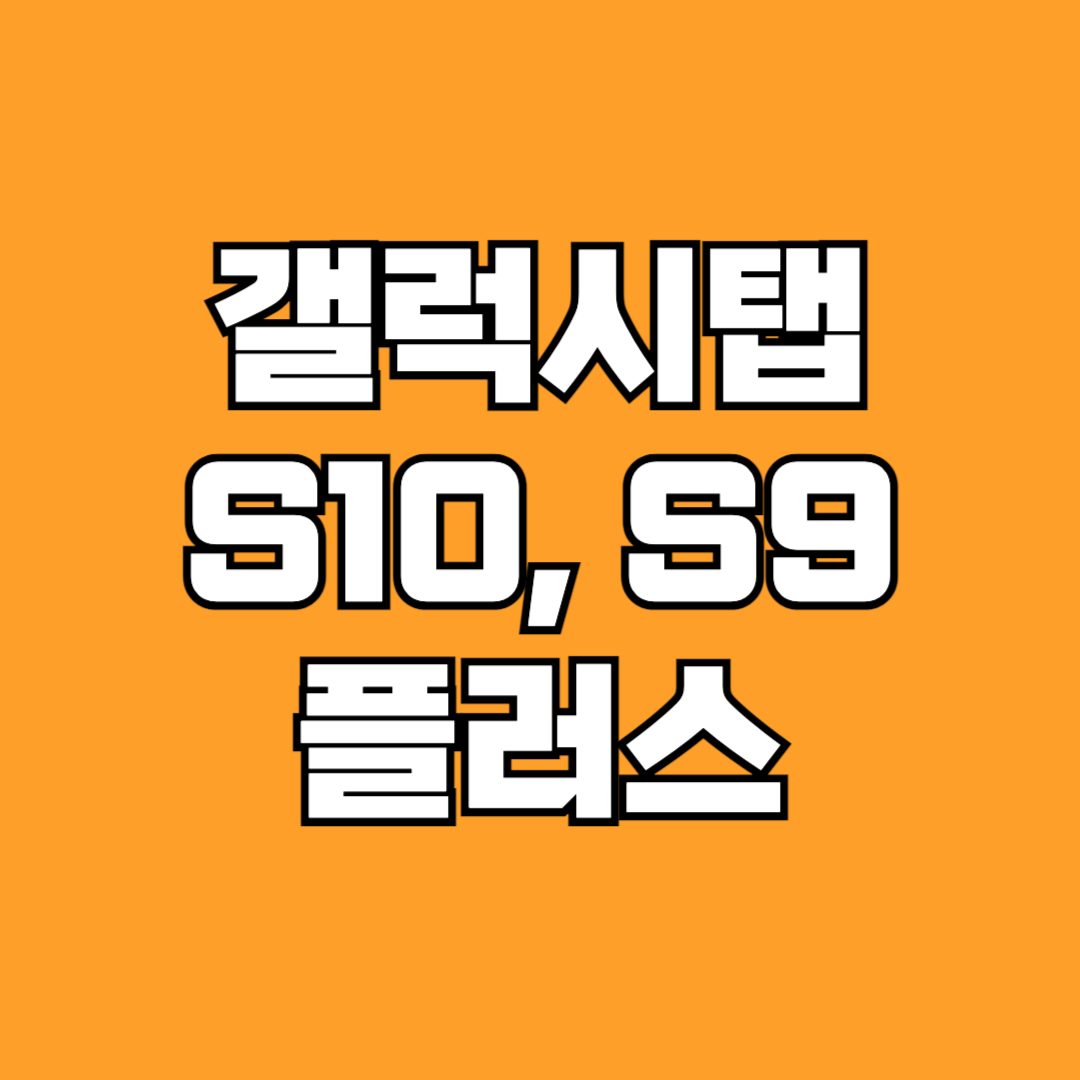 갤럭시탭 S10 플러스