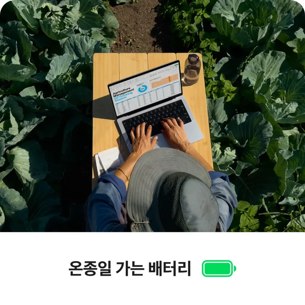 맥북프로 M4 배터리