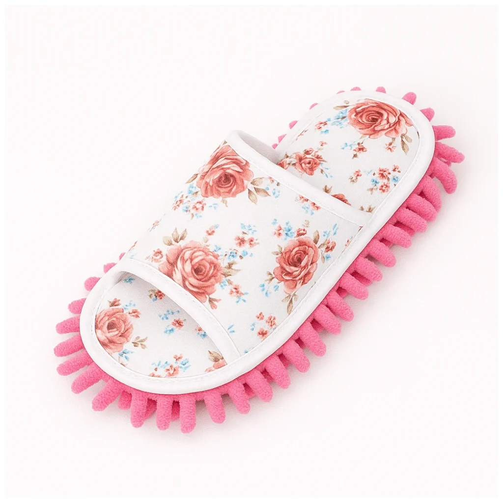 극세사 청소 슬리퍼 (출처 : 쿠팡)