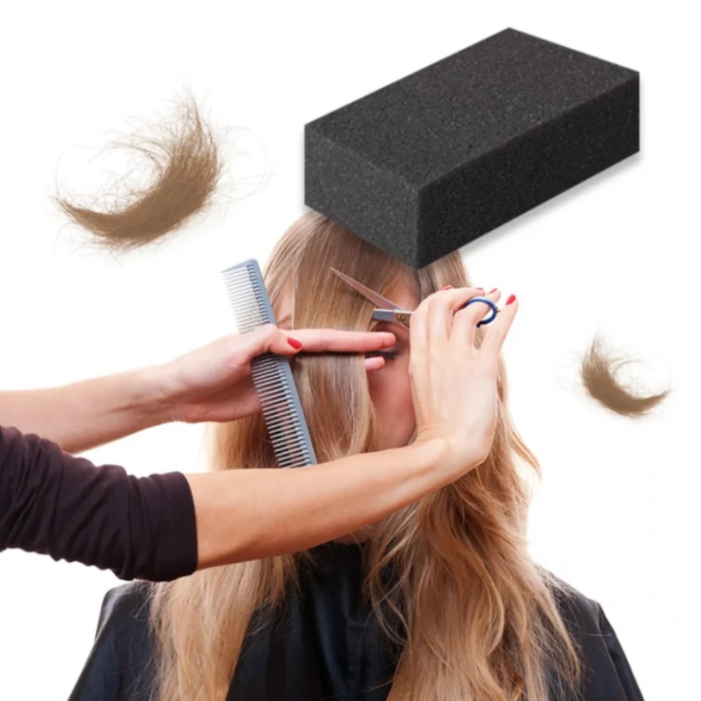 미용실 스폰지