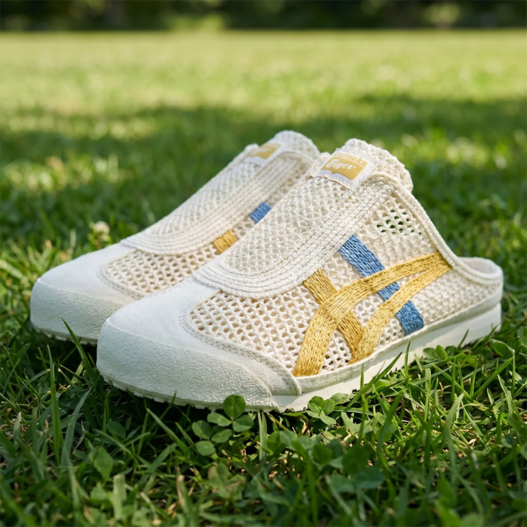 오니츠카 타이거 멕시코 66 사보 크림 머스타드