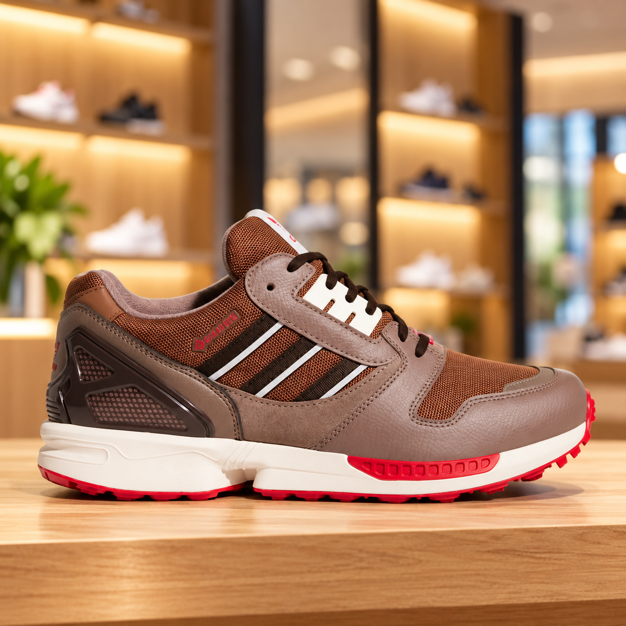 아디다스 ZX 8000 GORE-TEX JP5258|브라운 골프화 스펙·디자인 비교